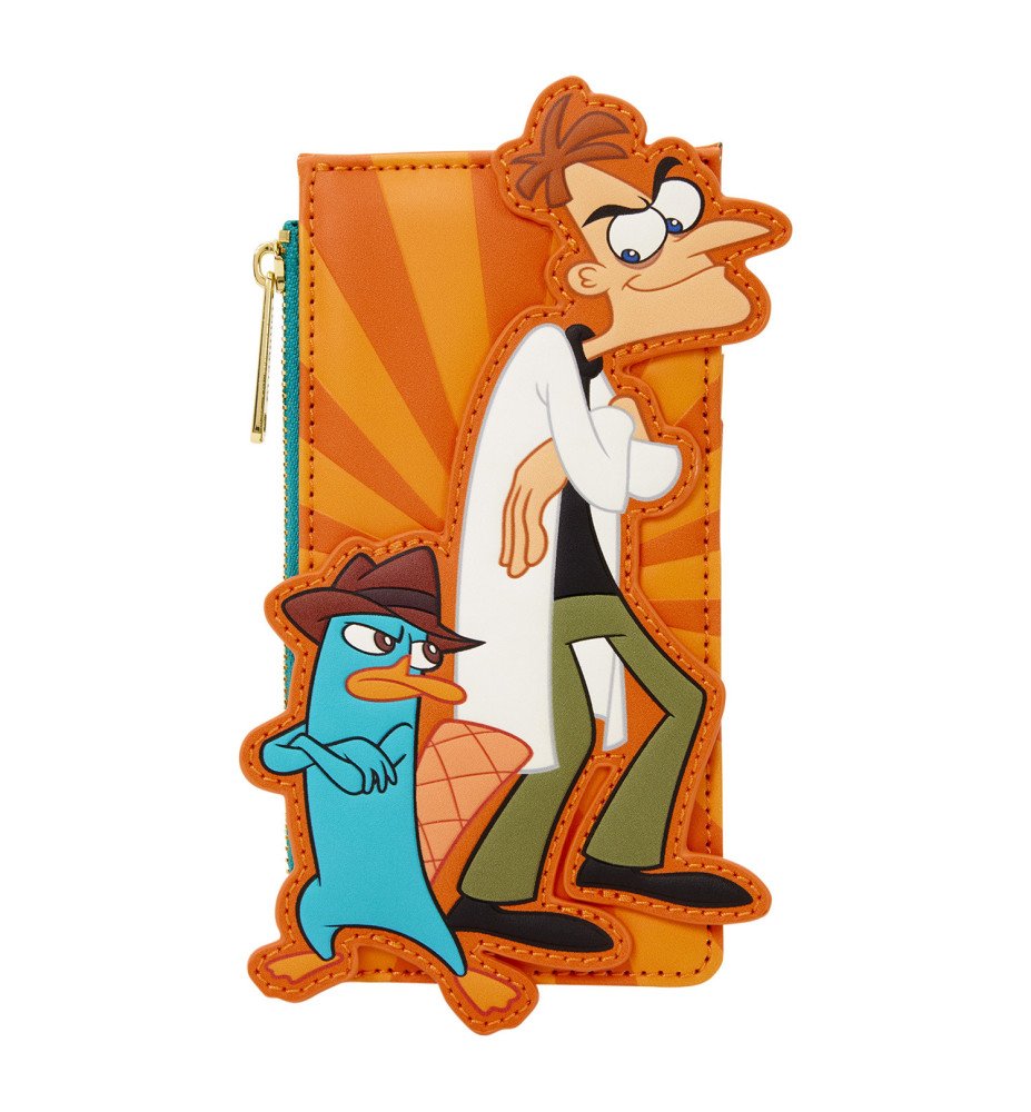 Porte carte Phineas & Ferb Professeur Doofenshmirtz et Perry - Loungefly