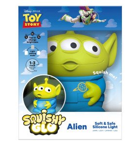 Lampe Veilleuse Alien SquishyGlo Rechargeable - Toy Story