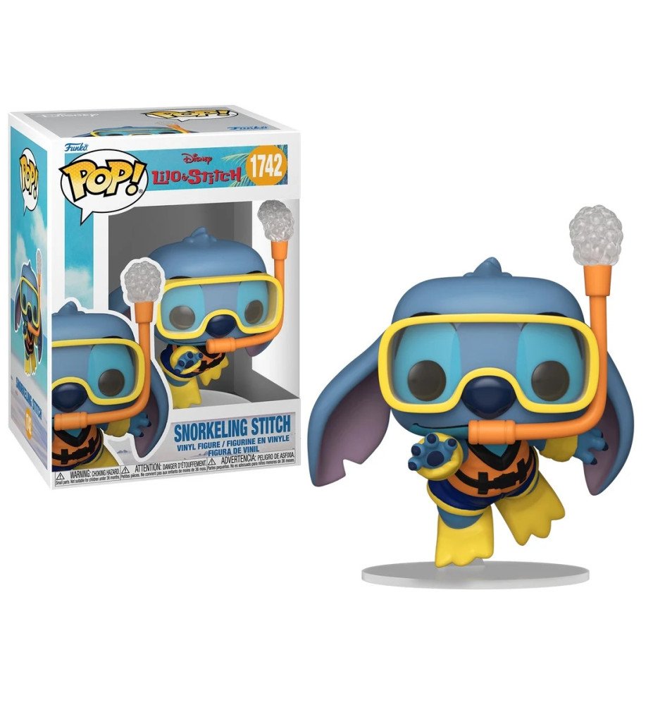Pop 1742 Stitch Snorkeling  - Lilo et Stitch