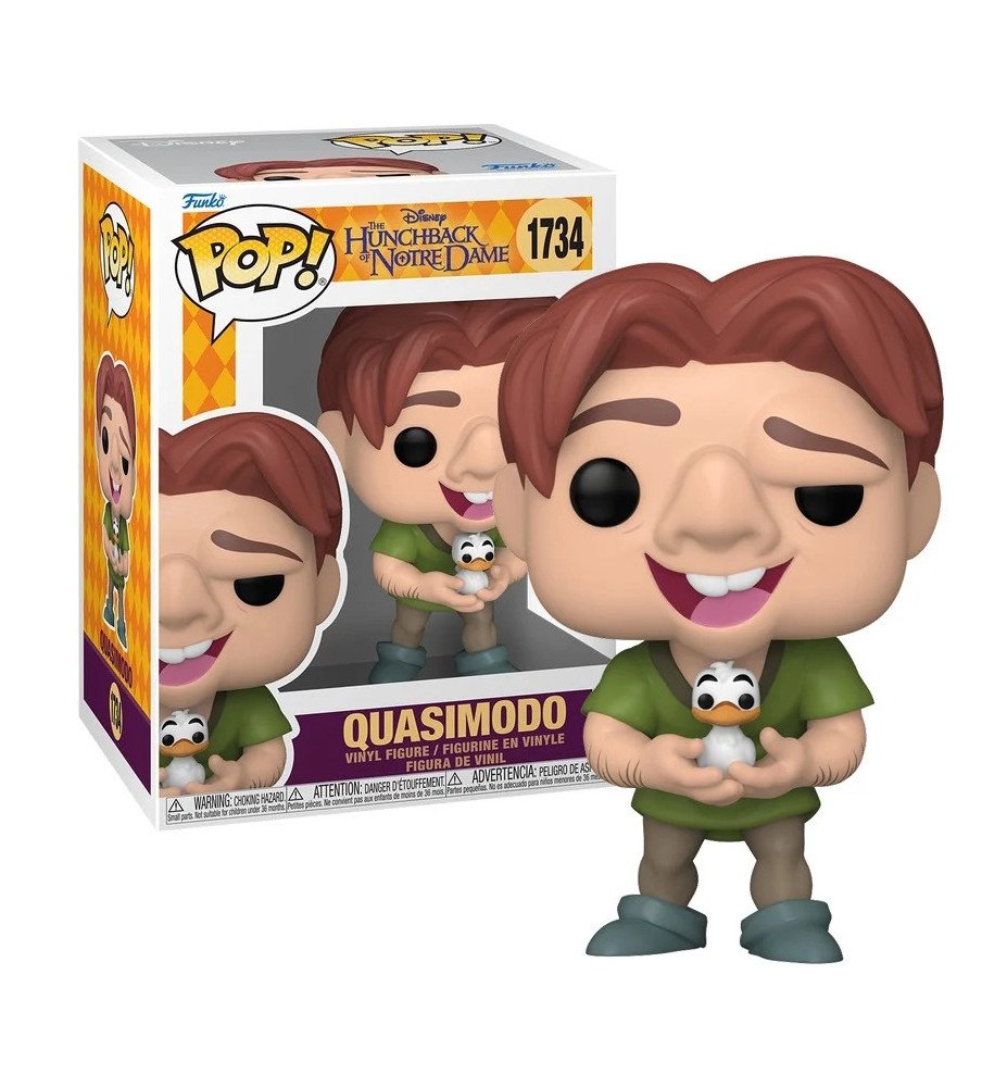 Pop 1734 Quasimodo et l'oiseau - Le Bossu de Notre Dame