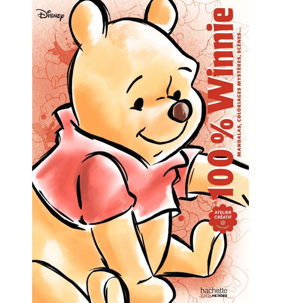 Livre de coloriage mystères Spécial Winnie l'ourson - Hachette