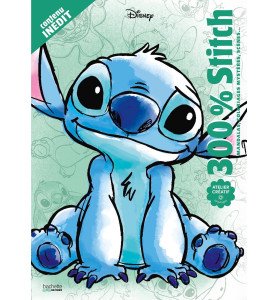 Livre coloriages 300 % Stitch - Hachette