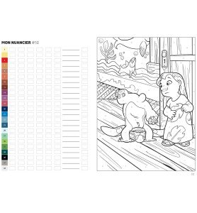 Coloriages au numéro - Stitch - Hachette