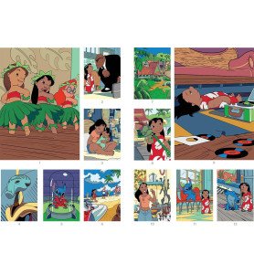 Coloriages au numéro - Stitch - Hachette