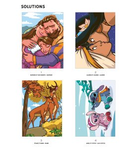 Livre de coloriage Mystères Best of Love Stories - Hachette