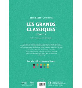 Livre de coloriage Mystères grands classiques Tome 13 - Hachette