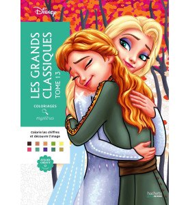 Livre de coloriage Mystères grands classiques Tome 13 - Hachette
