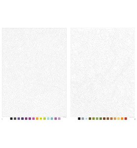 Livre de coloriage Mystères Best of Love Méchants - Hachette