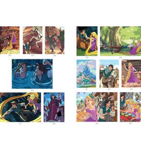Livre de coloriage mystères Spécial Raiponce - Hachette
