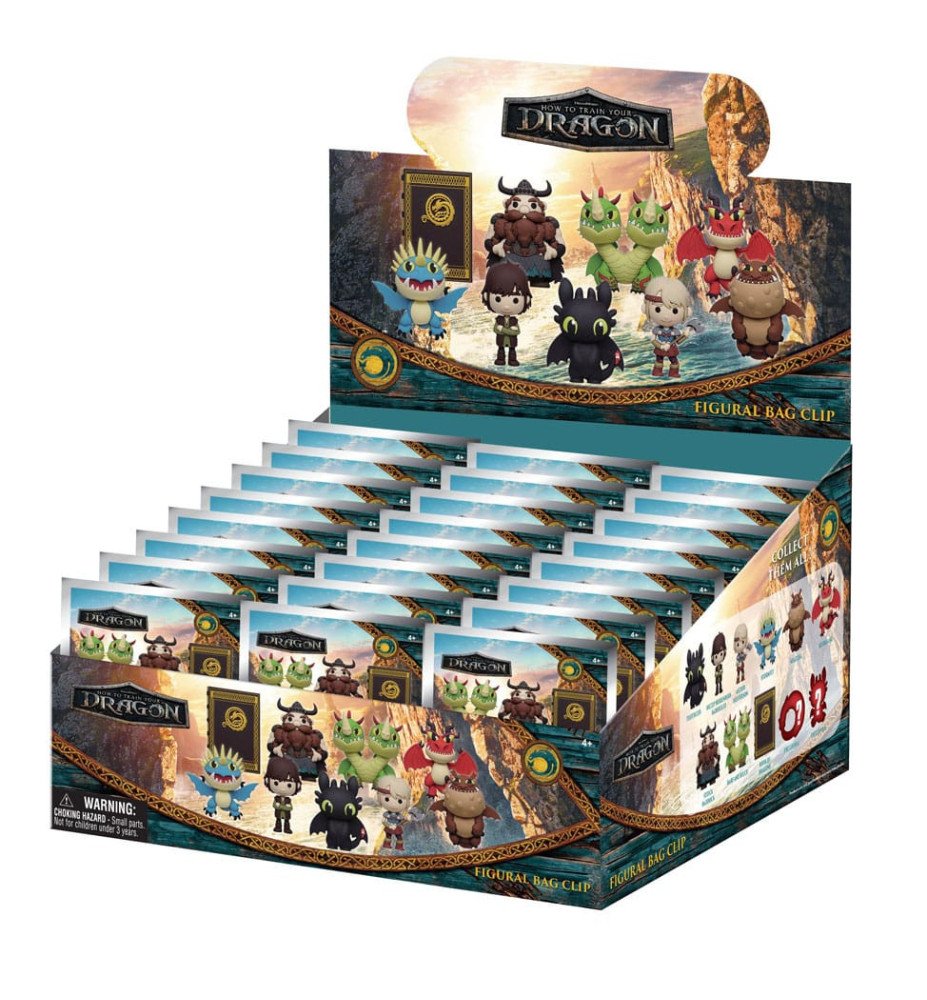 Porte clés Mystère Dragons - Dreamworks