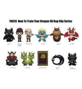 Porte clés Mystère Dragons - Dreamworks