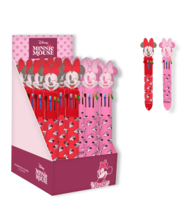 Stylo bille 10 couleurs Minnie Mouse - Mickey and Friends