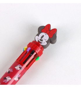 Stylo bille 10 couleurs Minnie Mouse - Mickey and Friends