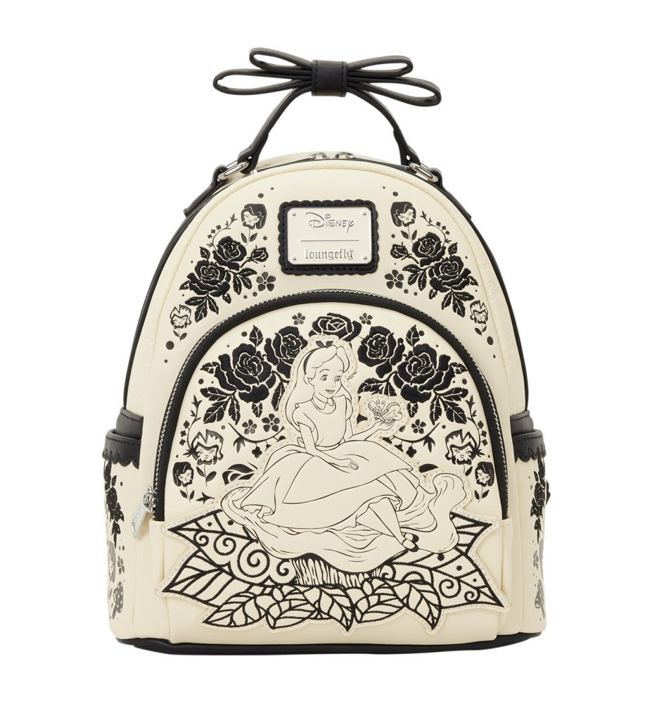 Sac à dos Alice in Wonderland Embroidered Floral - Loungefly