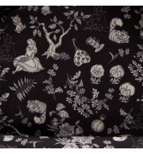 Sac à dos Alice in Wonderland Embroidered Floral - Loungefly