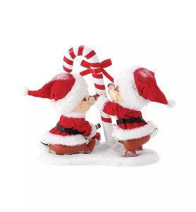 Figurine Tic et Tac de noël -  Département 56