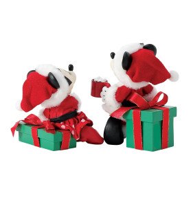 Figurine Mickey et Minnie Cocoa Break - Département 56