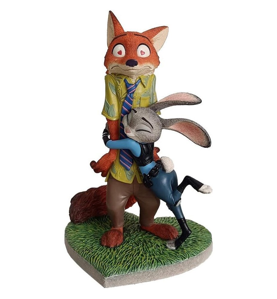 Figurine Nick et Judy Zootopie Saint Valentin - Disney Showcase