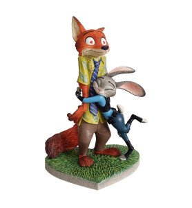 Figurine Nick et Judy Zootopie Saint Valentin - Disney Showcase