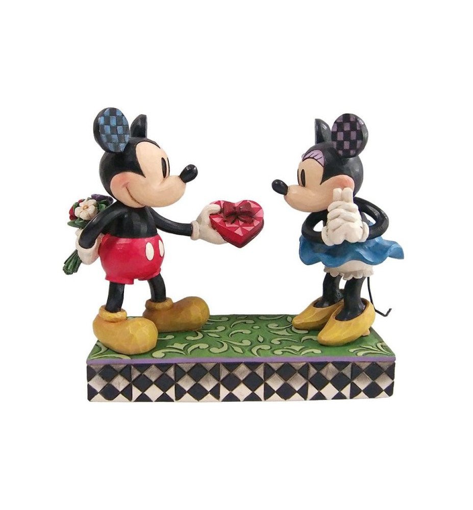 Figurine Mickey And Minnie Vintage Love - Disney Traditions