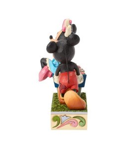 Figurine Mickey Minnie Wheelbarrow - Disney Traditions