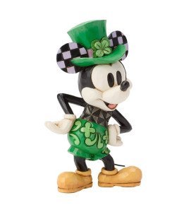 Figurine Mickey St Patrick - Disney Traditions