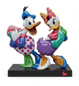 Figurine Donald And Daisy Love - Disney Britto