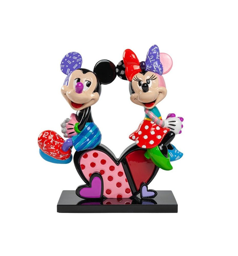 Figurine Mickey And Minnie Love - Disney Britto