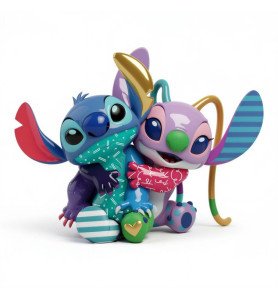 Figurine Stitch And Angel Love - Disney Britto