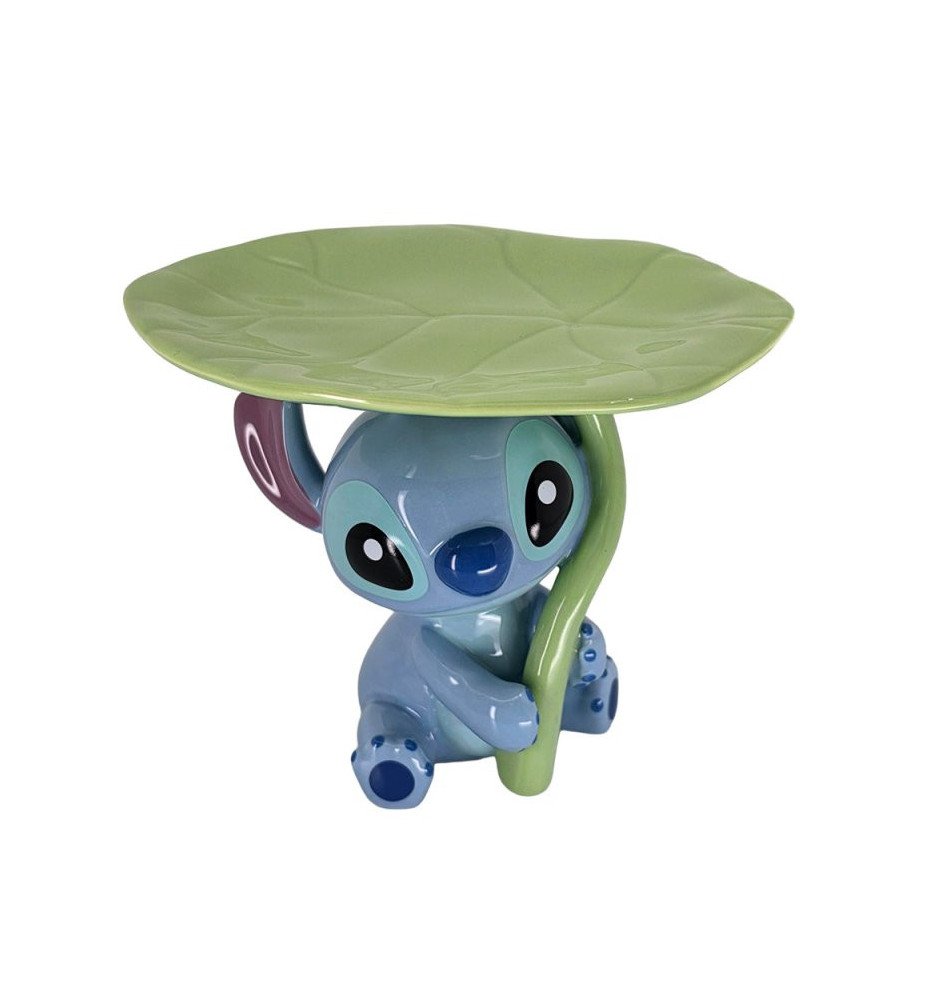Figurine Stitch Lily Pad Trinket Tray - Disney Showcase