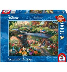 Alice aux pays des merveilles -  Kinkade Puzzle