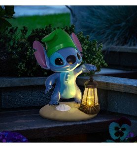 Lampe Solaire Extérieure 'LunaGlo' - Lilo et Stitch