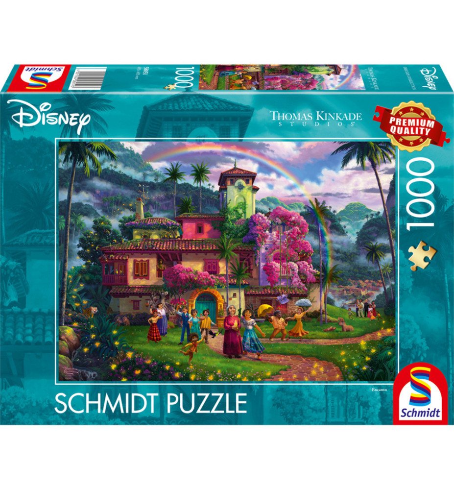 Puzzle 1000 pièces Encanto La Famille Madrigal - Thomas Kinkade