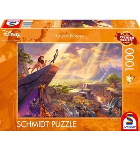 Le roi lion  -  Kinkade Puzzle