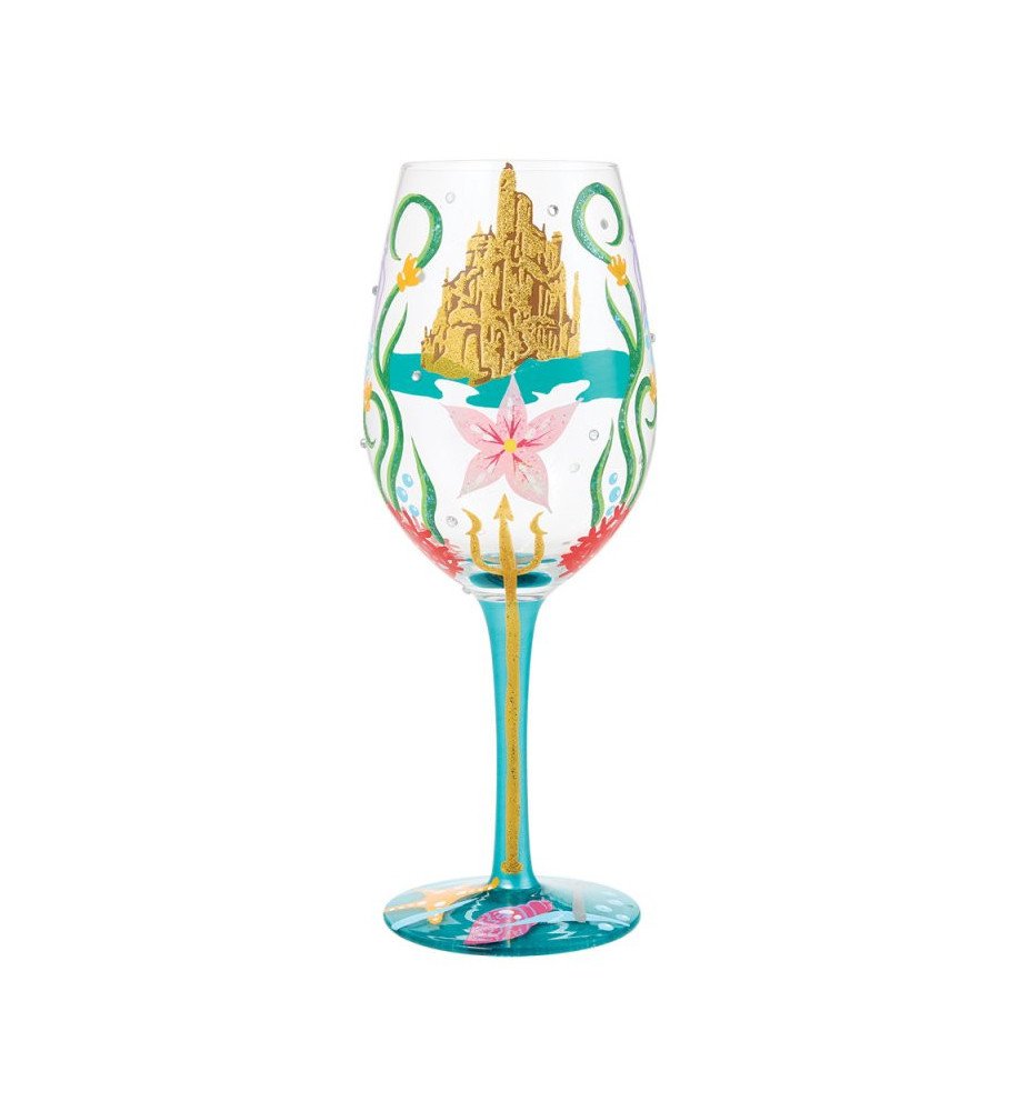 Verre sur pied Ariel Ride Your Own Wave  La petite sirène - Disney Lolita