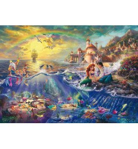 La petite sirène, Ariel -  Kinkade Puzzle