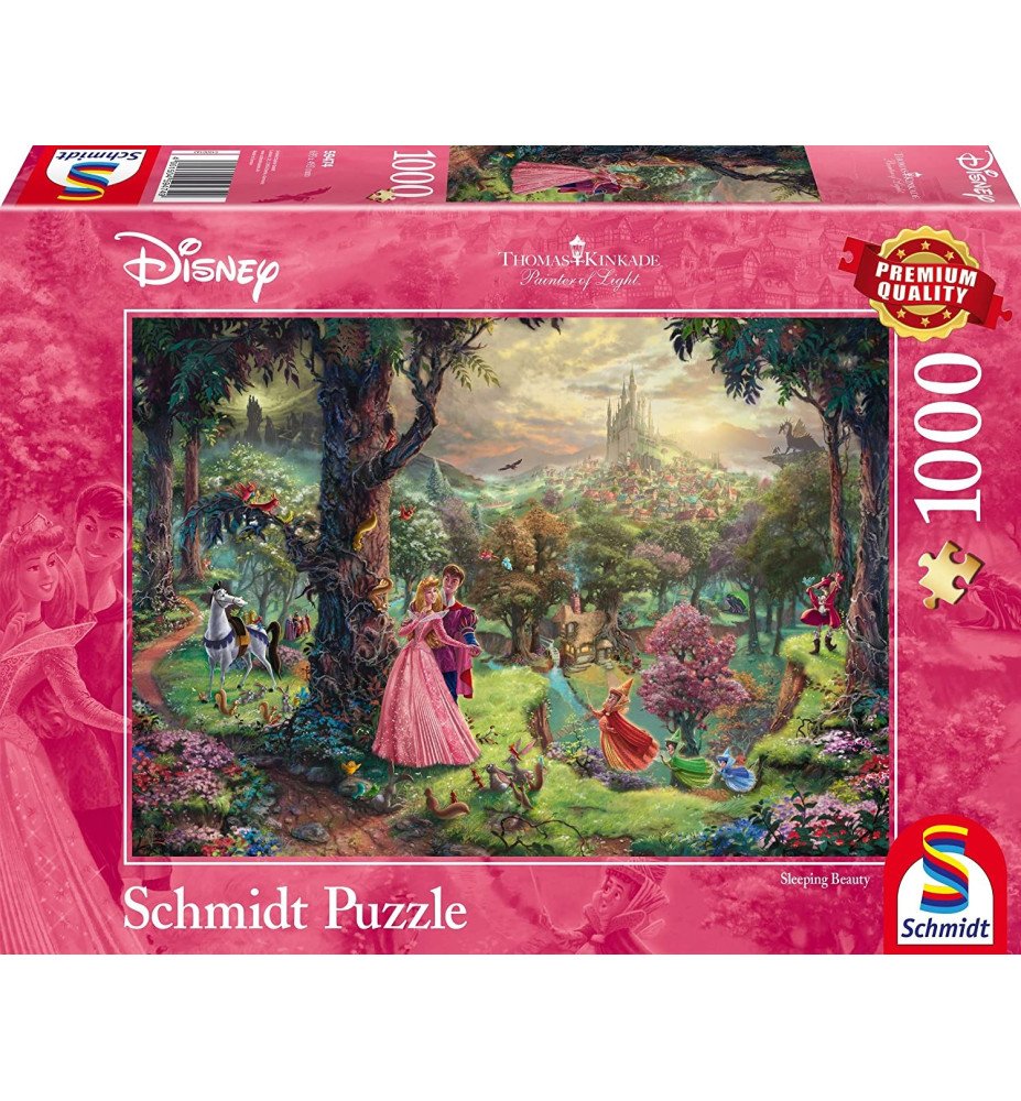 La belle au bois dormant - Kinkade Puzzle