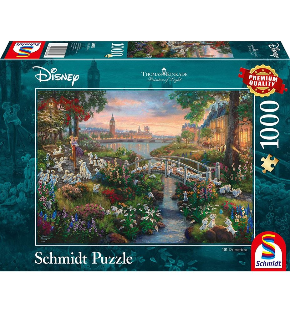 Les 101 dalmatiens - Kinkade Puzzle