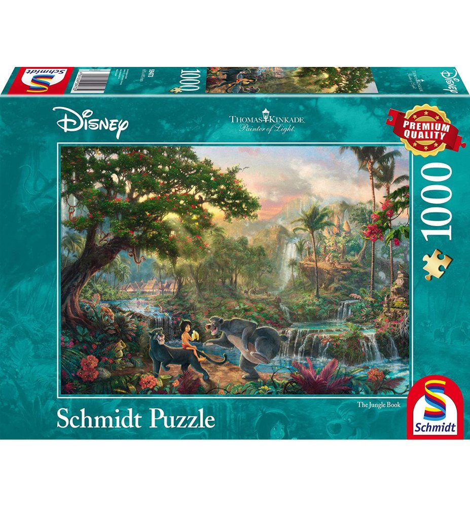Le livre de la jungle - Kinkade Puzzle