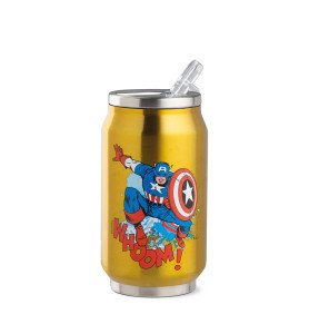 Gourde canette Isotherme 350 ml  Captain America - Marvel