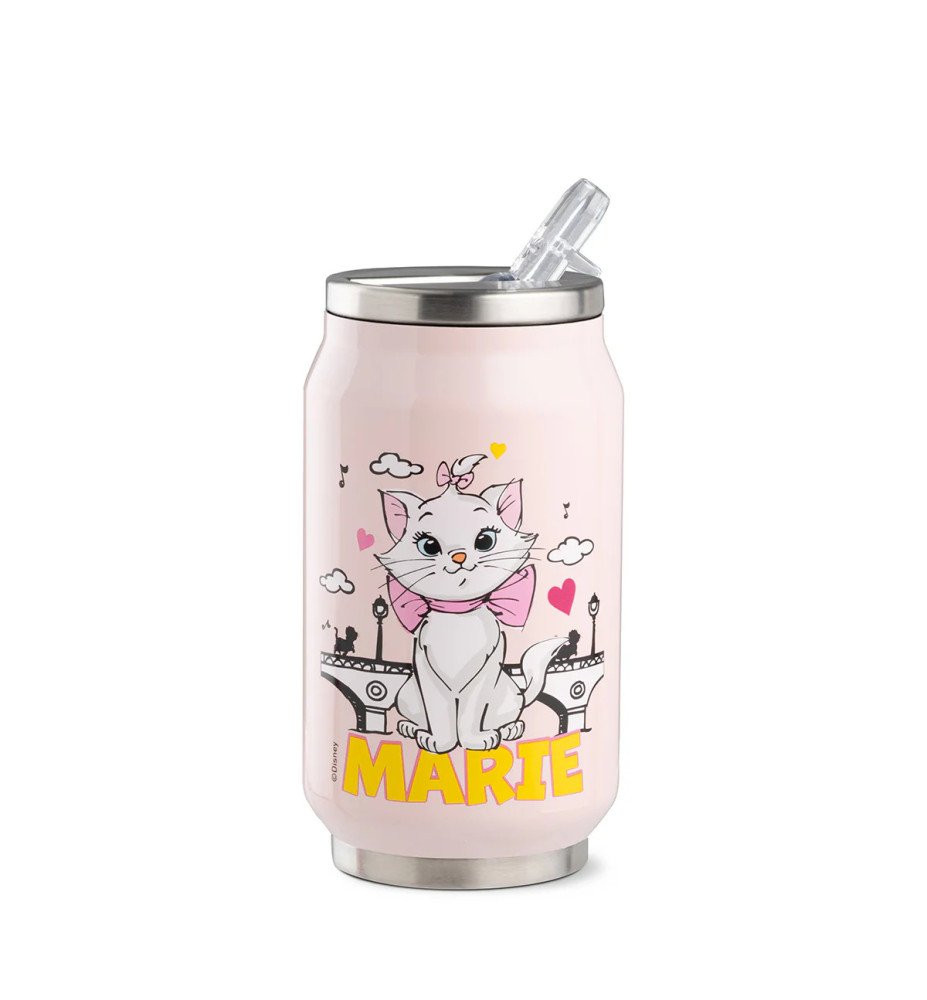 Gourde canette Isotherme 350 ml Marie - Les aristochats