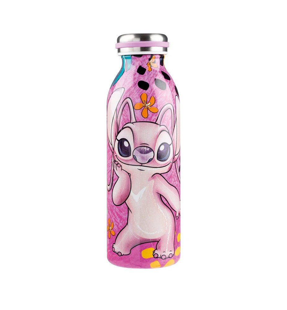 Bouteille thermique Angel rose 500 ml - Lilo et Stitch