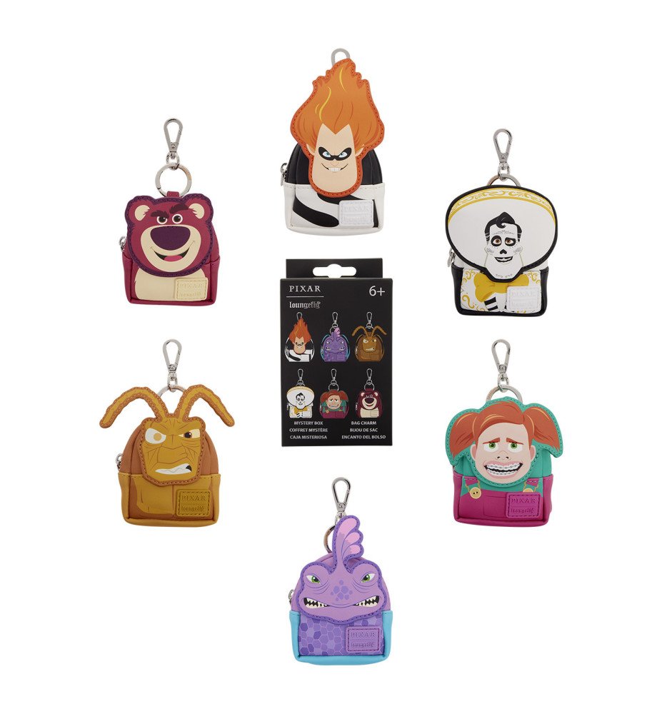 Mystery bag charm Pixar rivals - Loungefly