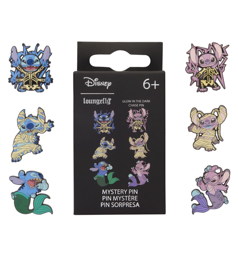 Mystery Pin's Stitch & Angel Halloween Costumes  - Loungefly