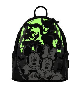 Sac à dos Mickey & Minnie Ghost Light Up Glow - Loungefly
