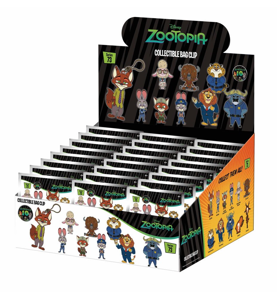 Porte clés Mystère Zootopie 10 ans - Pixar