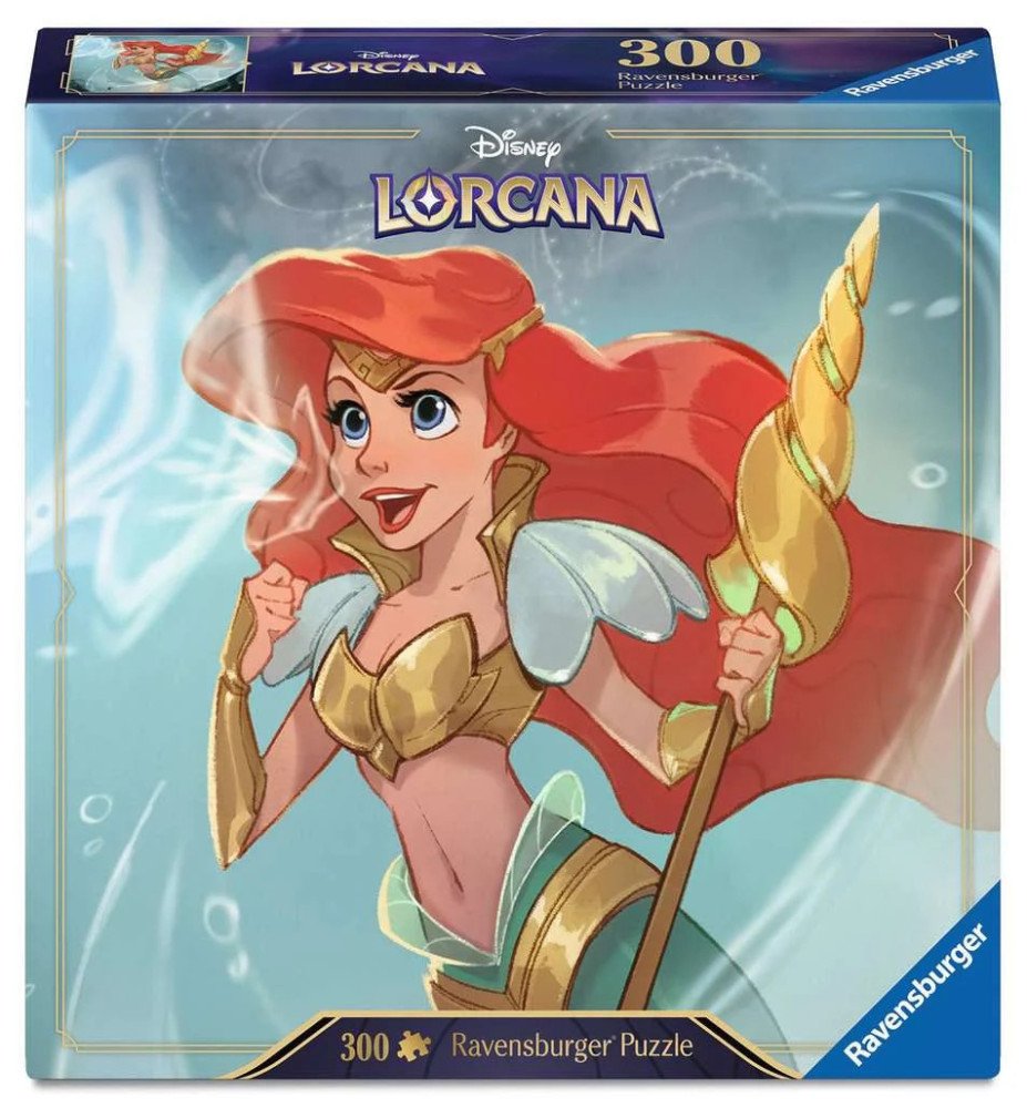 Puzzle Disney 300 Pièces Lorcana Ariel guerrière sonique - Ravensburger