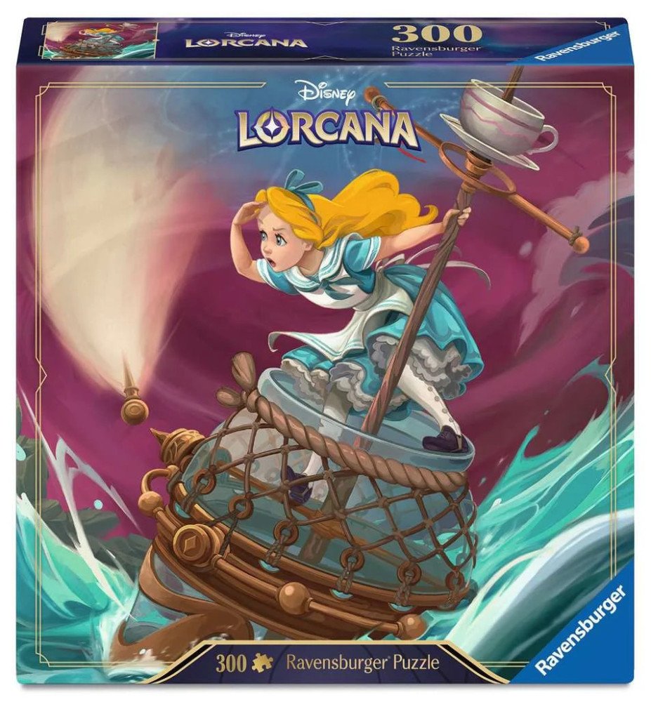 Puzzle Disney 300 Pièces Lorcana Alice Marin avisée - Ravensburger