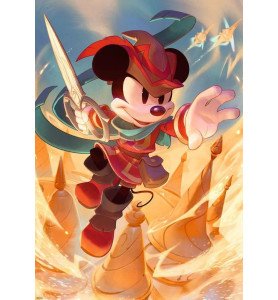 Puzzle Disney 300 Pièces Lorcana Mickey brave petit tailleur - Ravensburger