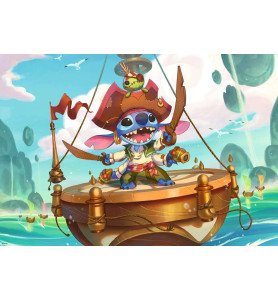 Puzzle Disney 300 Pièces Lorcana Stitch Boucanier alien - Ravensburger